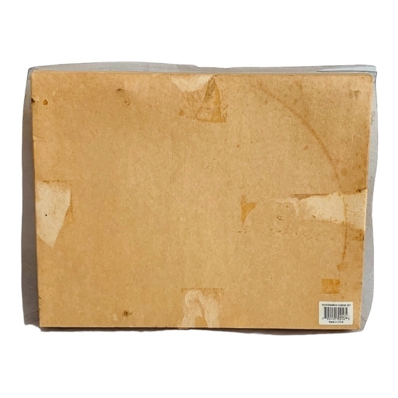 BAMBOO CHEESE SET Chopping & Cutting Board and Cheese Knife Set - Picture 4 of 4